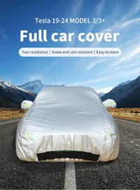 Housse de Protection Voiture Tesla Model 3 et Model Y Oxford Imperméable