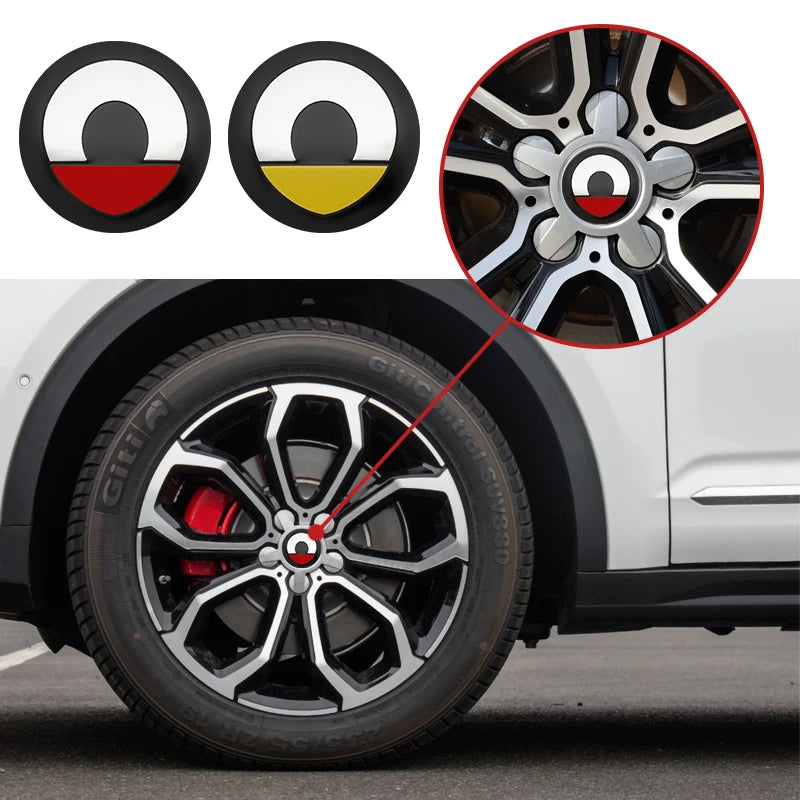 Cache-Moyeux Smart Fortwo Forfour 453 451 56mm 60mm — vue arrière