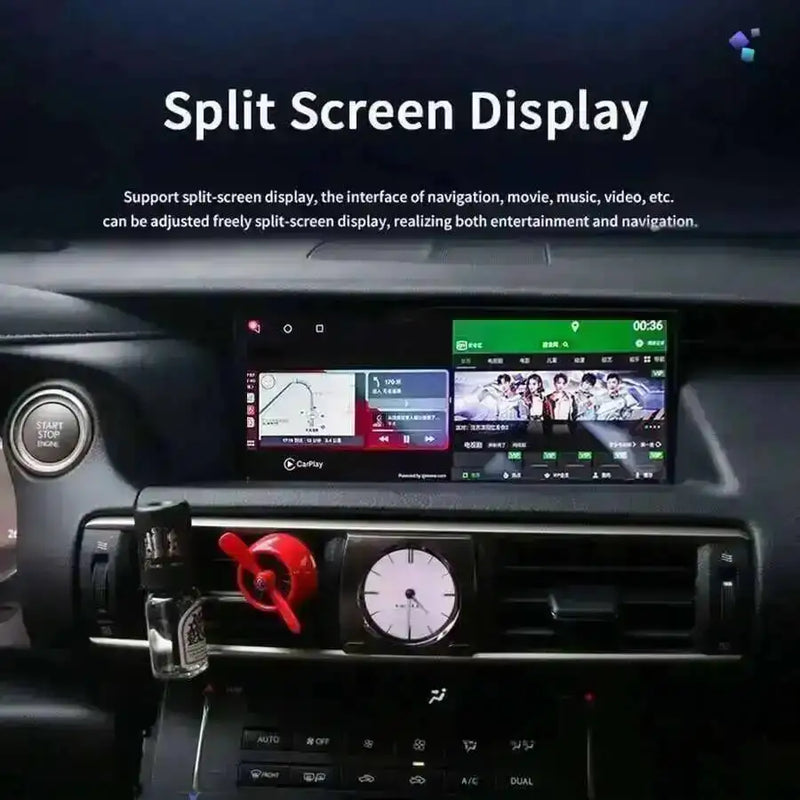 Autoradio Android 14 Écran 10,25 Pouces Lexus IS RC 200 250 200t 300h 2013-2020 CarPlay DSP