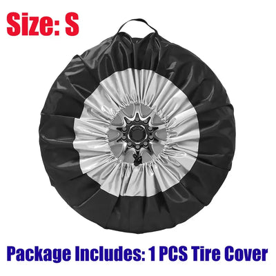 Housse de Protection Pneu de Secours Voiture SUV Oxford