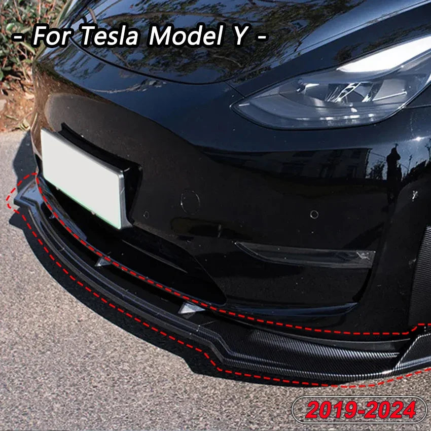 Lame de Pare-Chocs Avant Tesla Model Y 2019-2024