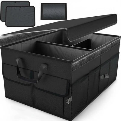 Boîte de Rangement de Coffre Pliable 60 L