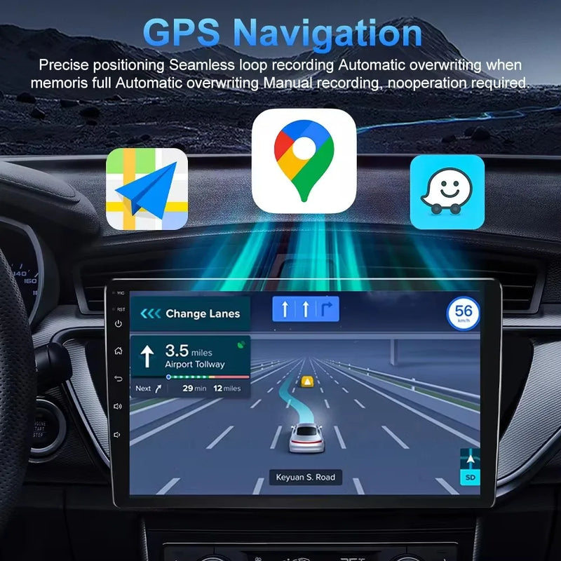 Autoradio Android Dodge Charger 2011-2014 Écran QLED 9 pouces CarPlay GPS Navigation