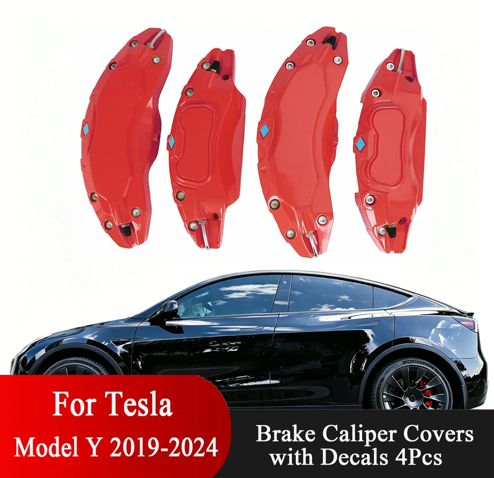 Cache Étrier de Frein Tesla Model Y 2020-2024