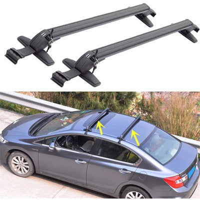Barres de Toit Transversales Aluminium Universelles 1m