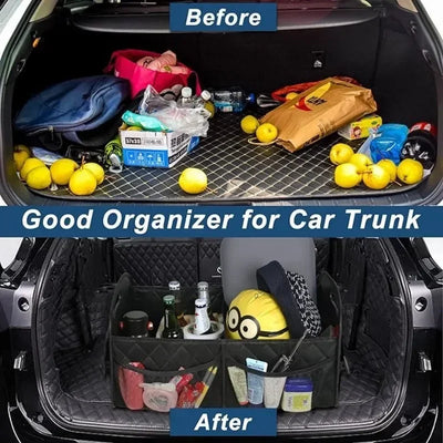 Organisateur de Coffre Voiture Pliable 50L Étanche