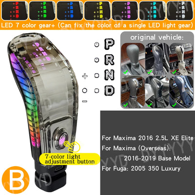 Pommeau de Levier de Vitesses LED Chevrolet Cruze Captiva Orlando