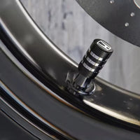 Bouchons de Valve Honda Civic CR-V Accord Jazz Moletés — gros plan