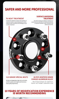 Spurverbreiterung 5x108 TEEZE Ford Focus C-MAX Jaguar 15 bis 30 mm