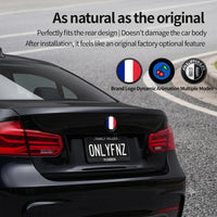 Logo Emblème LED Dynamique pour Coffre BMW 74 ou 82 mm, Écran Rond Animé