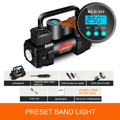 Gonfleur de Pneu 12V 150 PSI Double Cylindre