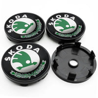 Cache-Moyeux Skoda Octavia Fabia Kodiaq 56mm 60mm — détail du support