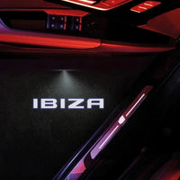 Projecteur Porte Seat Sans Fil, Lot de 2, Ibiza Leon Ateca Arona FR Cupra, 6 Motifs