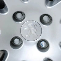Cache-Moyeux Peugeot 60 mm Lion 2021 ou Classique Lot de 4