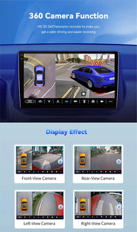 Autoradio Android 16 Dodge Challenger 2011-2014 Écran QLED CarPlay GPS Caméra DVR