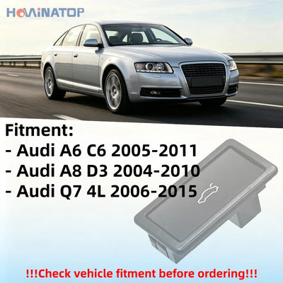 Bouton d'Ouverture de Coffre Volkswagen Passat B7 Audi A6 3D0959831D