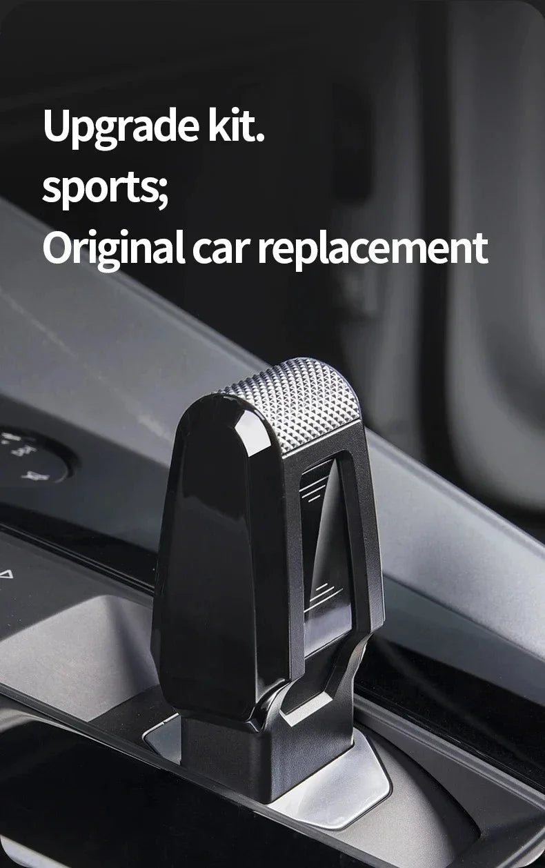 Pommeau de Vitesse Audi A3 8Y Sélecteur Style Sport Noir et Argent, Boîte Automatique 2020+