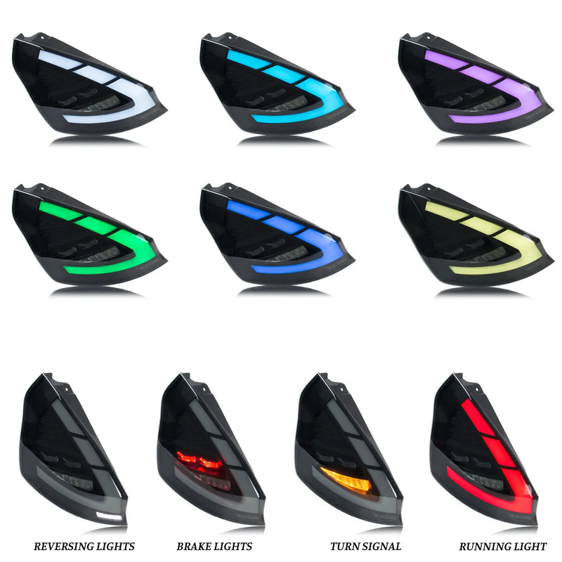 Feux Arrière LED Ford Fiesta MK7 MK7.5 2008-2018