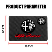 Tapis Antidérapant Silicone Tableau de Bord Alfa Romeo — vue de profil