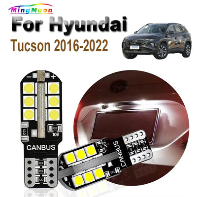 Ampoules LED T10 Plaque d'Immatriculation Hyundai Tucson