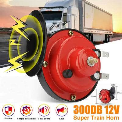 Klaxon Escargot 300 dB Étanche 12V pour Voiture