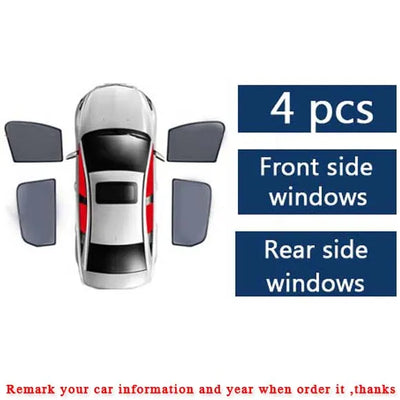 Pare-Soleil Vitres Maille Mercedes GL GLS X164 X166