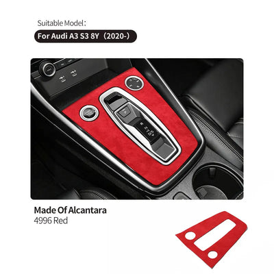 Couvre-Levier de Vitesses Alcantara Audi A3 S3 8Y