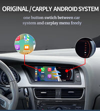Autoradio Audi A4 B8 A5 CarPlay — vue de profil
