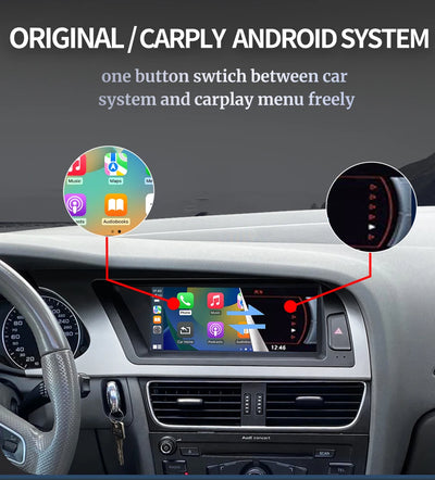 Autoradio Audi A4 B8 A5 CarPlay