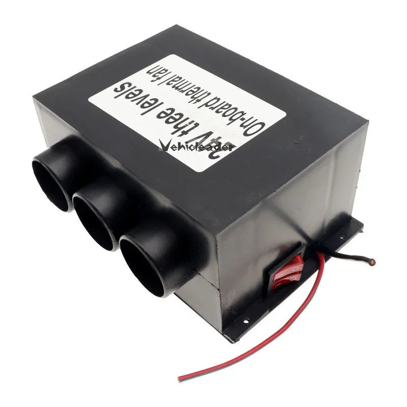 Autoheizung 12V 24V 3 Ausgänge mit Schläuchen