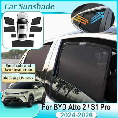 Rideaux Pare-Soleil Magnétiques BYD Atto 2 S1 Pro 2024-2026