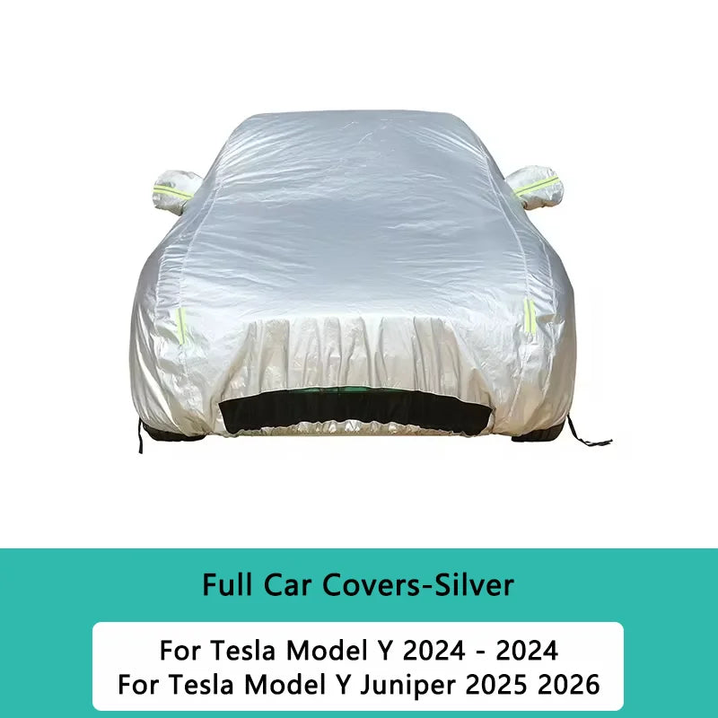 Housse de Protection Voiture Tesla Model 3 et Model Y Oxford Imperméable