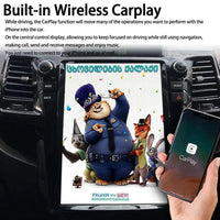 Autoradio Android 14 Écran Vertical Toyota Fortuner et Hilux 2005-2014 CarPlay GPS 4G