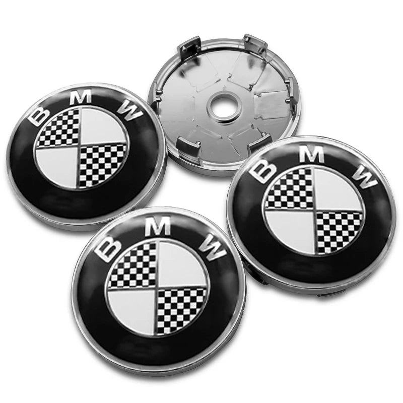 Cache-Moyeux BMW E90 F30 F10 X1 X5 56mm 60mm — détail de finition
