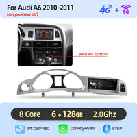 Autoradio Junsun Caméra 360 Audi A6 C6 4F 2005-2011 — détail du support