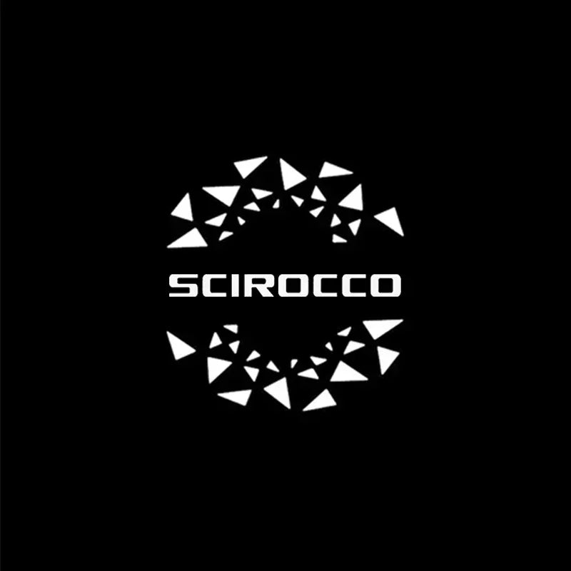 Projecteur Logo Porte Volkswagen Scirocco LED 9 Motifs 2 Pièces