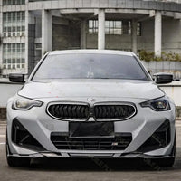 Calandre LED Lumineuse BMW Série 2 G42 Coupé 2021-2026 Double Haricot Noir Brillant