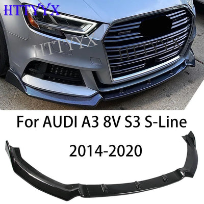 Lame Pare-Chocs Avant Becquet Audi A3 8V S3 2014-2020