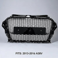 Calandre Audi A3 8V RS3 Sans Logo 2014-2016 — vue d'ensemble