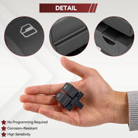 Bouton Lève-Vitre Volkswagen Golf MK5 Caddy Passat 2K0959857 — gros plan