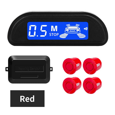 Radar de Recul Hippcron Moniteur LCD 22 mm 4 Capteurs