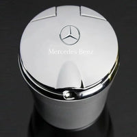 Cendrier de Voiture LED Mercedes W204 W205 W212 — vue de trois quarts