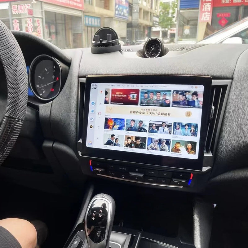 Autoradio Android 13 Maserati Levante 2016-2020 Écran 10,26 pouces Qualcomm CarPlay 4G