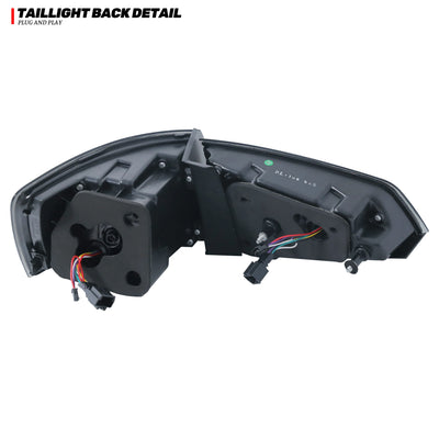 Feux Arrière LED Volkswagen Jetta 2015-2018 Noir Séquentiel
