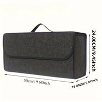 Rangement de Coffre Pliable Poignée Ergonomique