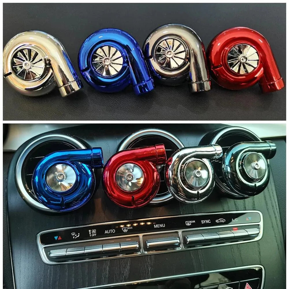 Désodorisant Voiture Clip Turbo Rotatif Grille d'Aération