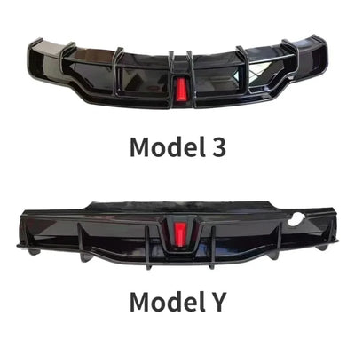 Diffuseur de Pare-Chocs Arrière Tesla Model 3 Model Y 2016-2023