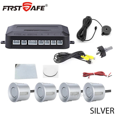 Radar de Recul Vidéo AHD 4 Capteurs FirstSafe KZ-033