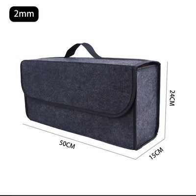 Boîte de Rangement de Coffre Voiture en Feutre