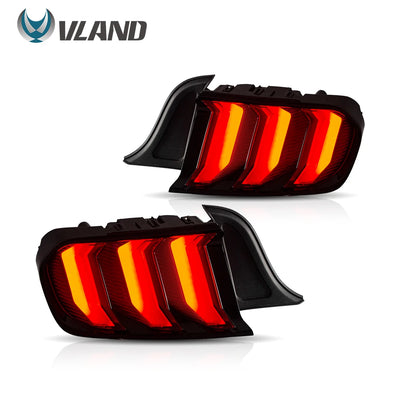 Feux Arrière LED Vland Ford Mustang S550 (2015-2023) 5 Modes